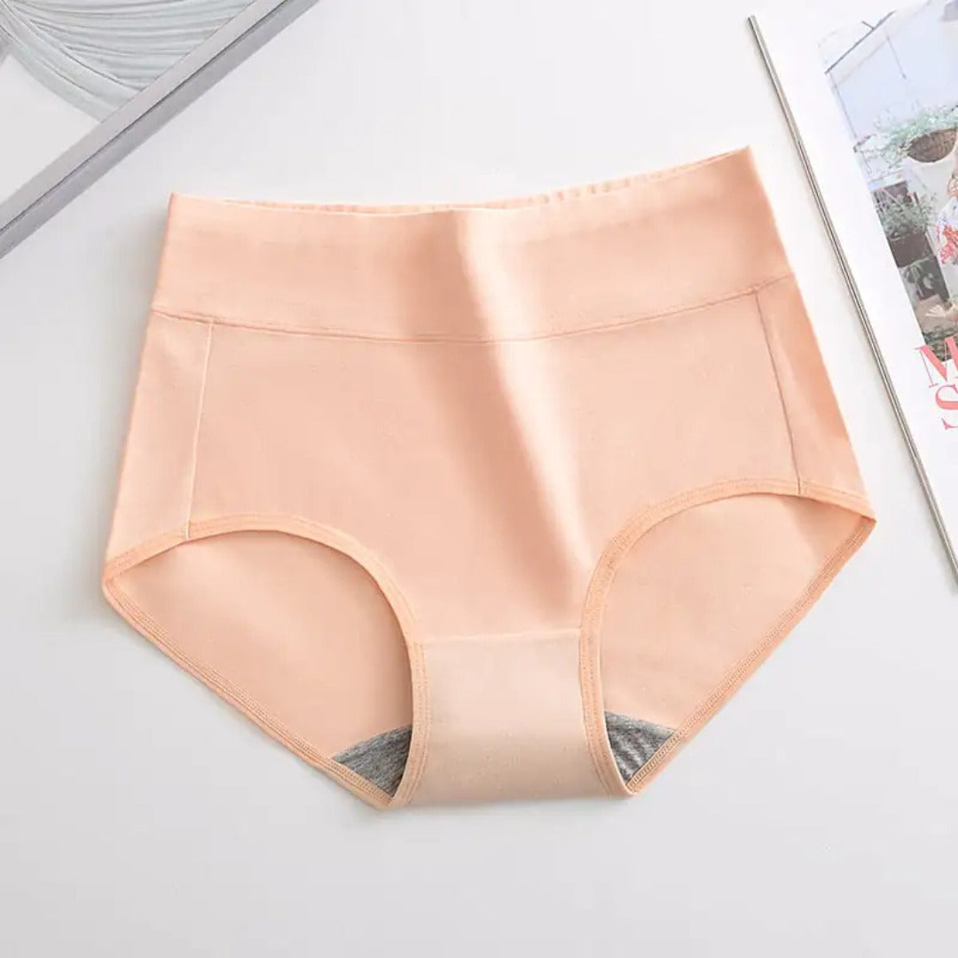 Women's Plus Size XL-4XL High Waisted Cotton Underwear (4pcs per pack)