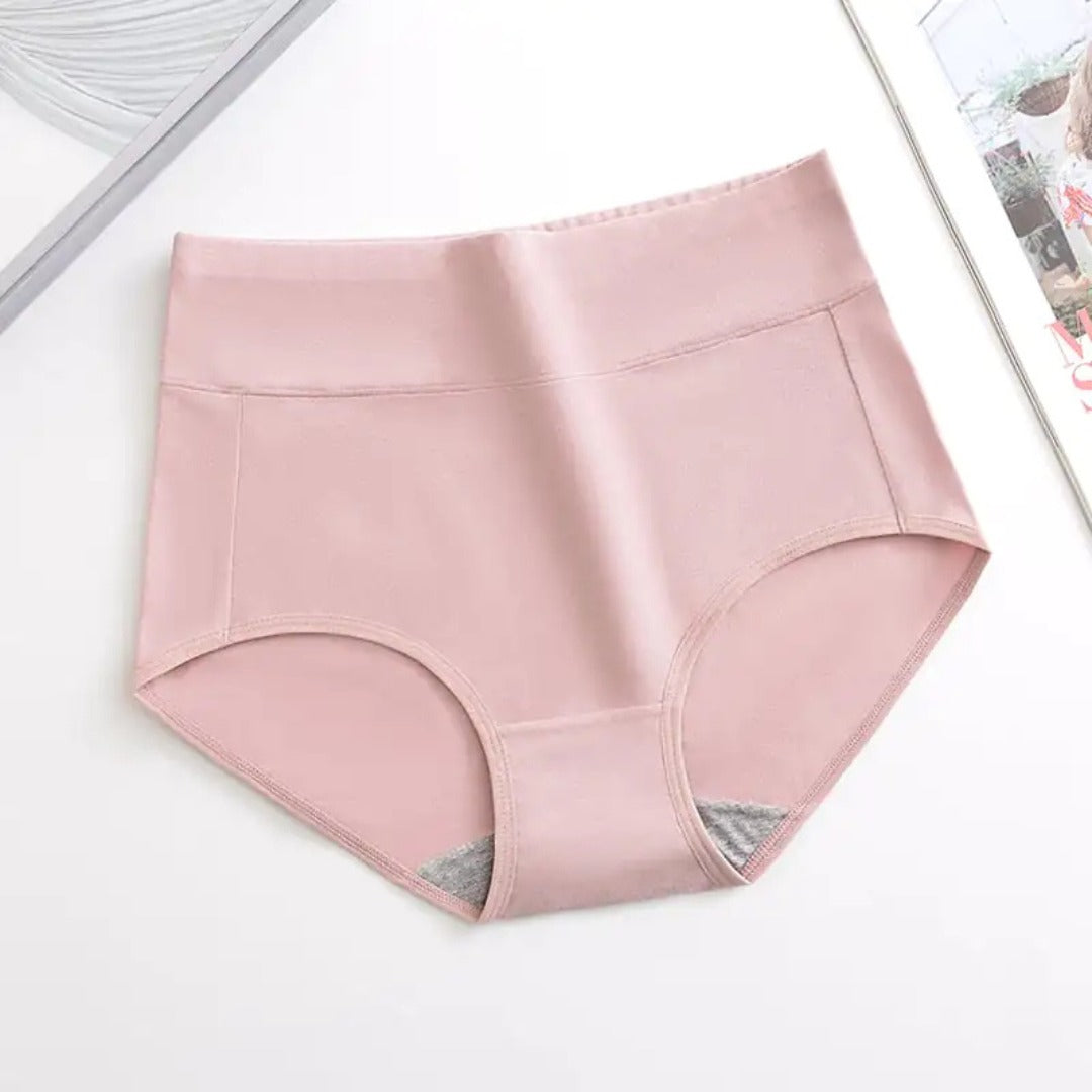 Women's Plus Size XL-4XL High Waisted Cotton Underwear (4pcs per pack)