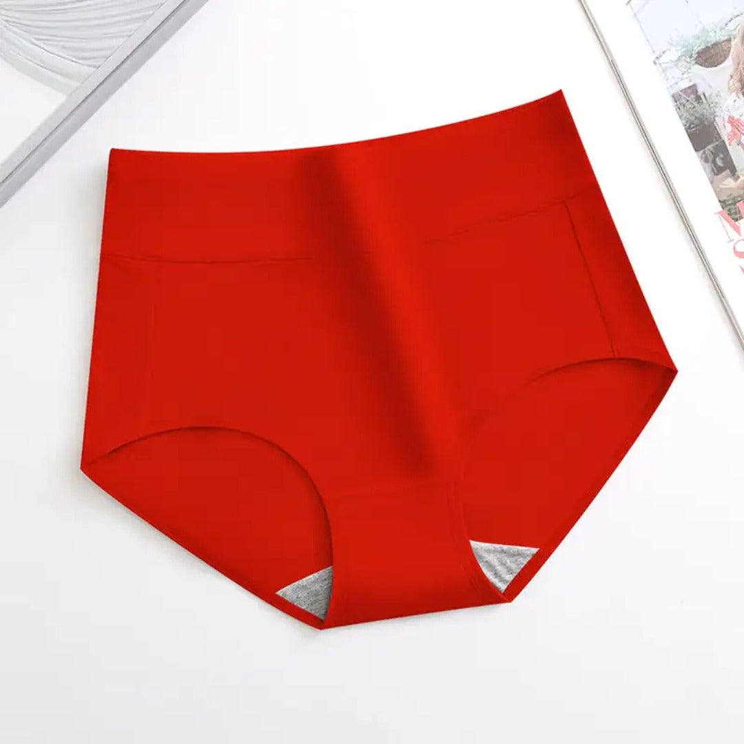 Women's Plus Size XL-4XL High Waisted Cotton Underwear (4pcs per pack)
