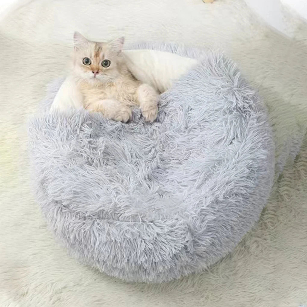 Pet Plush Nest Bed™ - Bella & Butch