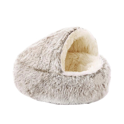 Pet Plush Nest Bed™ - Bella & Butch